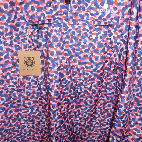 Nwt Voited Contemporary Outdoor Pack And Ride Waterproof Snap Poncho Size S/M - Picture 3 of 13